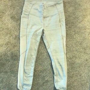 Light Gray High-Waisted Leggings